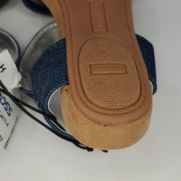 Brand new Nine West Girls Glittery sandals - Picture 6 of 11